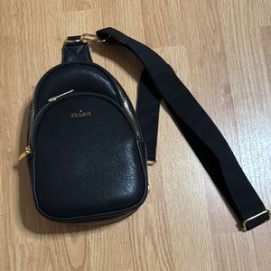 Kedzie Black Crossbody Bag